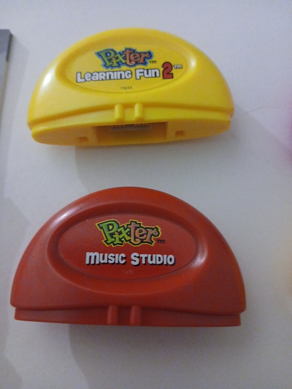 Pixter Color 4 Game Cartridge Lot Barbie Color Fashion Show Music Studio gallery