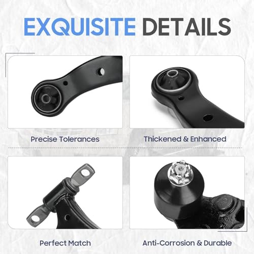 Front Lower Left & Right Control Arm & Ball Joint Assembly Replacement gallery