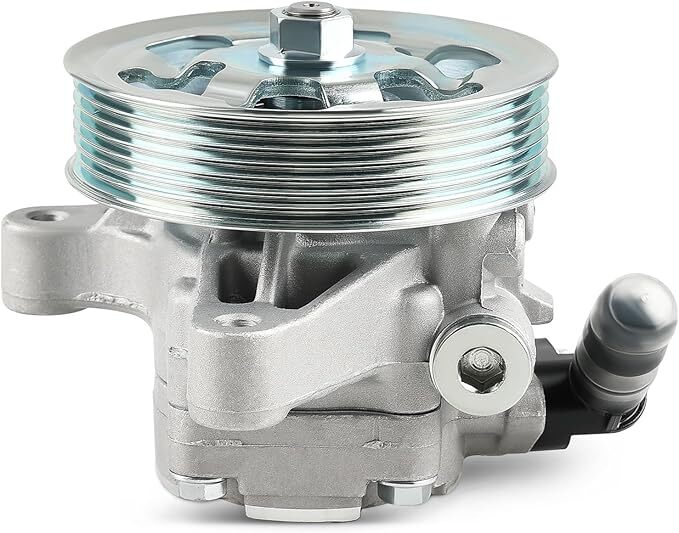 Power Steering Pump with Pulley Compatible with Honda CR-V 2.4L 2002 2005 to gallery
