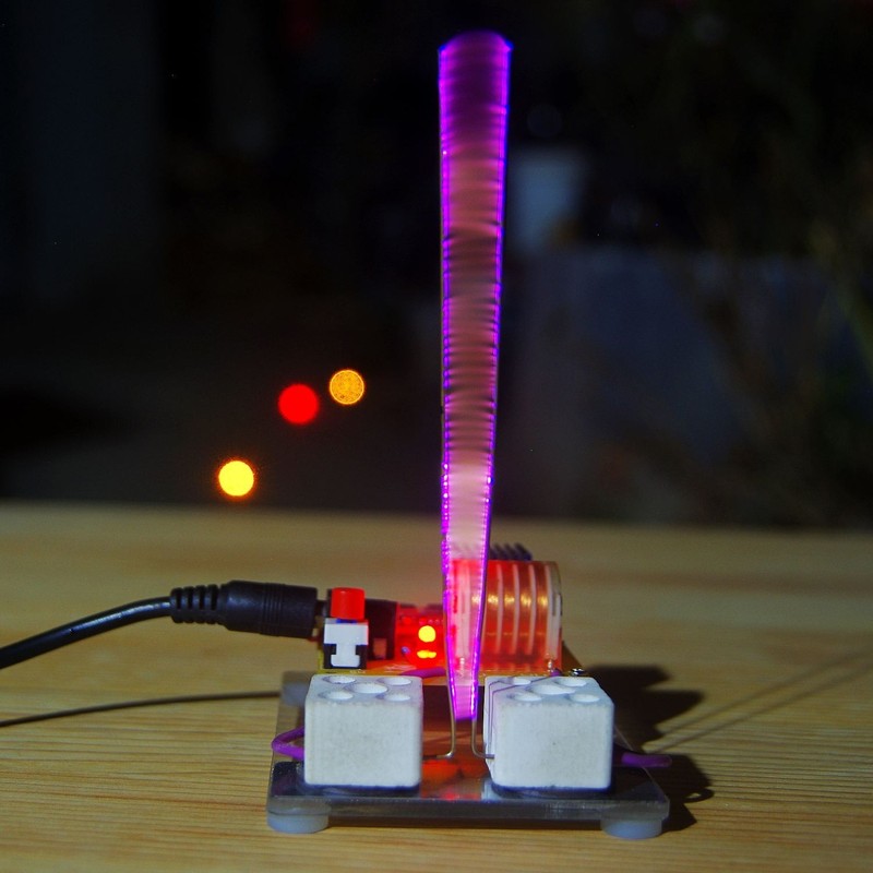 Mini Jacob’s Ladder DIY Kits High Voltage experiment Electronic DIY Science TOY