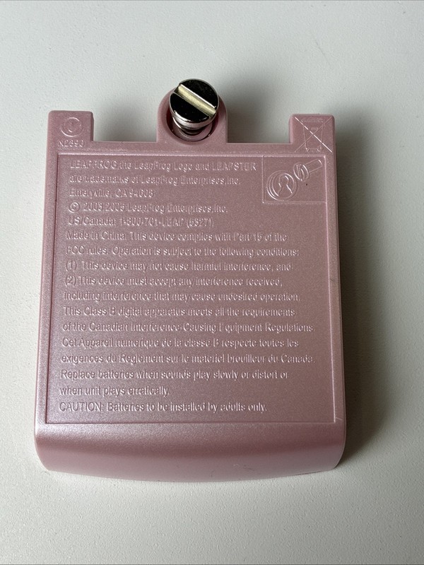 LeapFrog Leapster L-Max Rechargeable Battery Pack OEM Replacement – Pink N2390