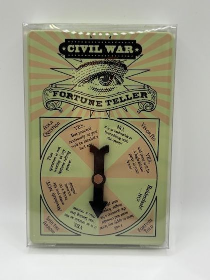 Civil War Fortune Teller Spinner Toy Game Design Masters NEW