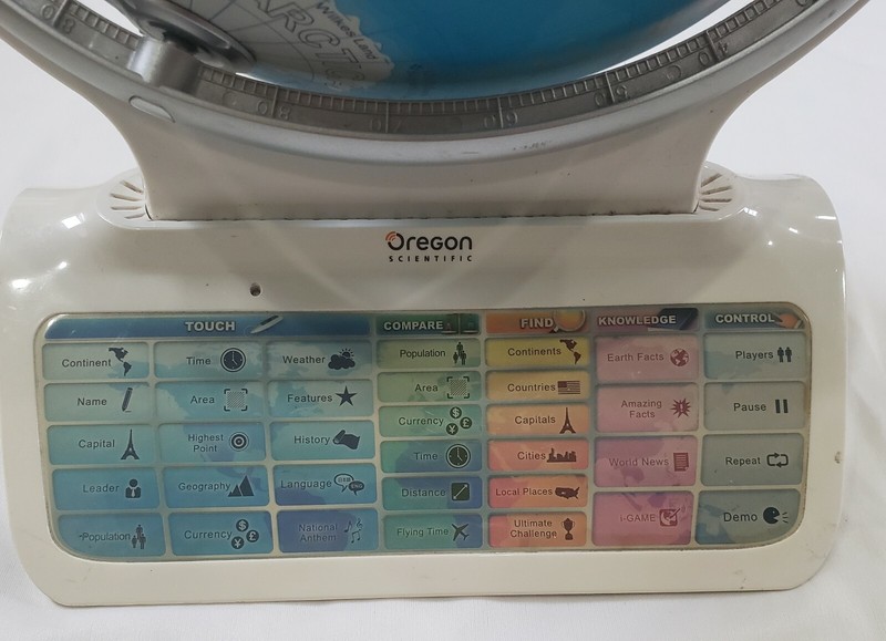 Oregon Scientific Smart Globe Interactive Education Learning Geography 🌏 gallery