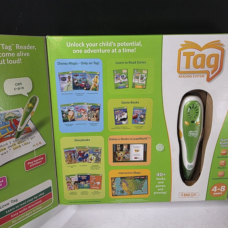 LeapFrog Tag Reading System Learn to Read Electronic Learning Toy 4-8 Years gallery