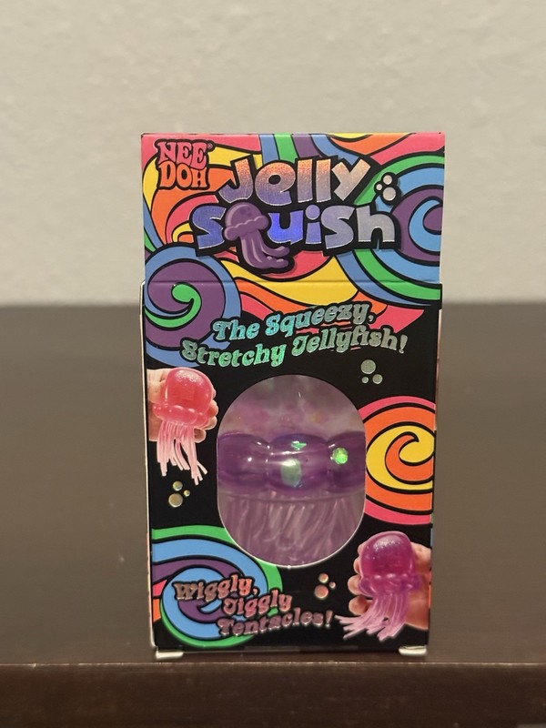 Authentic NeeDoh PURPLE Jelly Squish Jellyfish Fidget Sensory Toy - Fast SHIP gallery