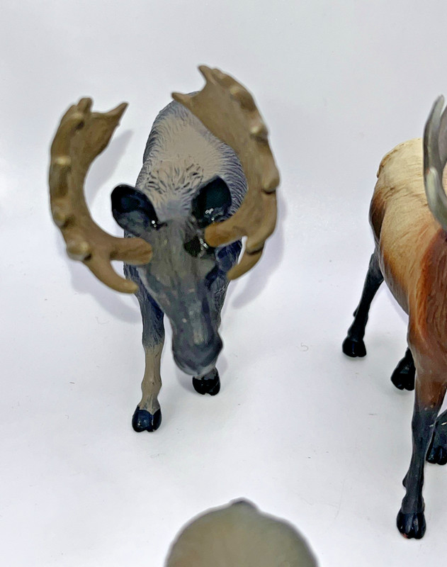 Tree House Kids 6 Moose Bear Deer Figure Animal Wildlife 4.5” Tall Cake Topper gallery