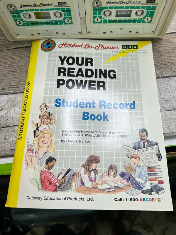 Hooked On Phonics Cassette SRA 1993 Reading Power gallery