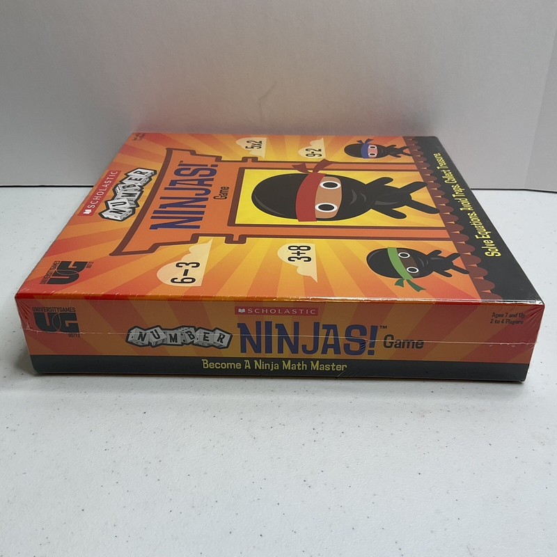 New - University Games Scholastic - Number Ninjas! Game - Ages 7+ | 2-4 players gallery