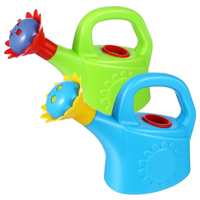 TOYANDONA 2PCS Watering Can Toys, Interesting Plastic As Shown