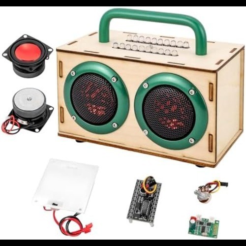 DIY Bluetooth Speaker Kit – STEM Projects for Kids & Adults Age 8-12-16, Build P