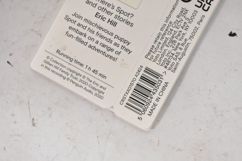 Yoto Where's Spot & Other Stories Eric Hill Audio Card For Yoto Player Sealed gallery