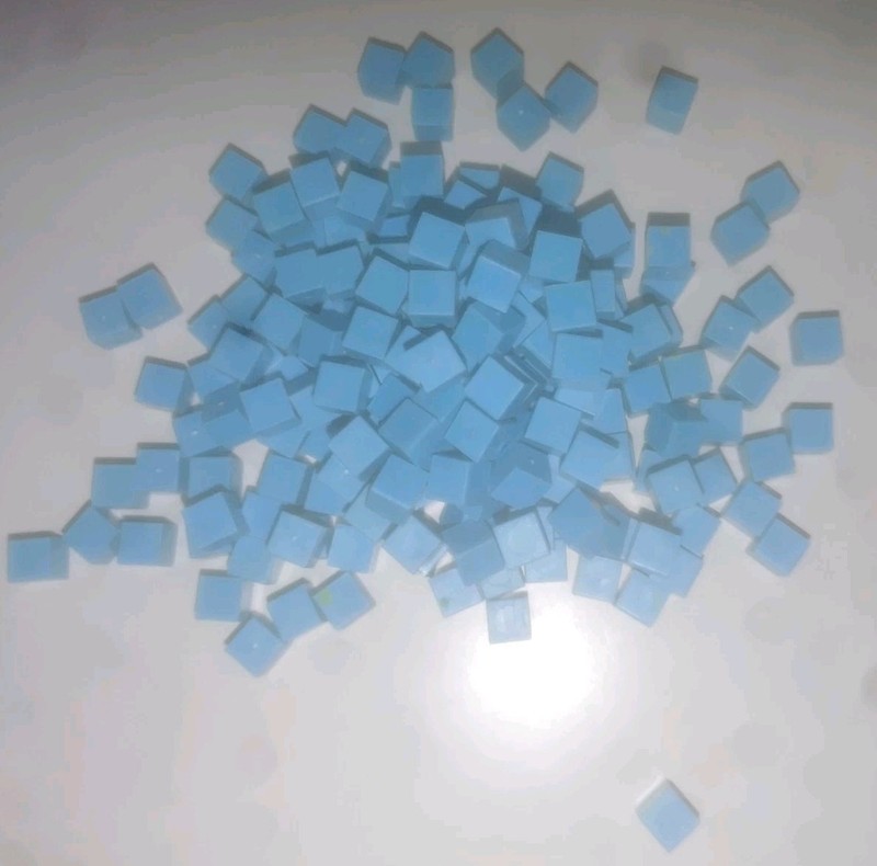 Blue Plastic Place Value Blocks, 199 qty. Counting Cubes Delta Education LLC