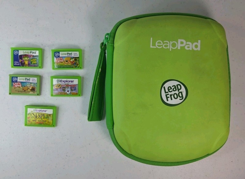 5 Leap Frog LeapPad Explorer Learning Game lot LeapPad 1 2 3 XDI Ultra Ultimate