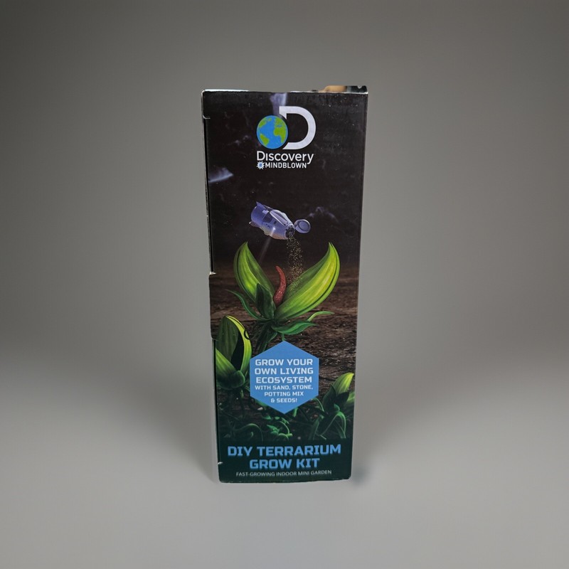 Discovery Mindblown DIY Terrarium Grow Kit STEM Indoor Garden Kids Science NEW gallery