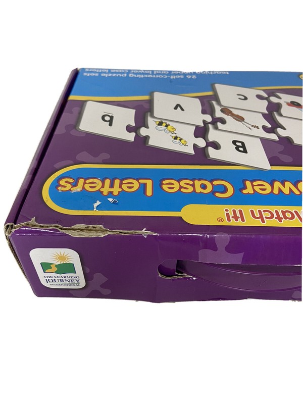 The Learning Journey: Match It! - Upper Lower Case Letters - Self-Correcting A gallery