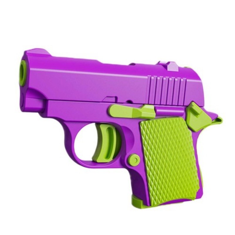 3D Printing Fidget Toy Gun Sensory Toy Anxiety Relief Toy Gravity Gun Adult Gift