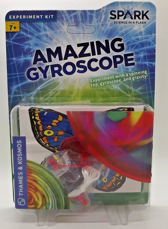 Amazing Gyroscope Experiment Kit, 7+, Kids Toy, Brand New