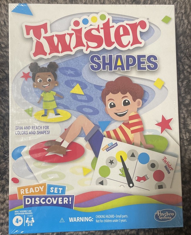 Hasbro Twister Shapes Game – NIB/Sealed – SHIPS FREE!!