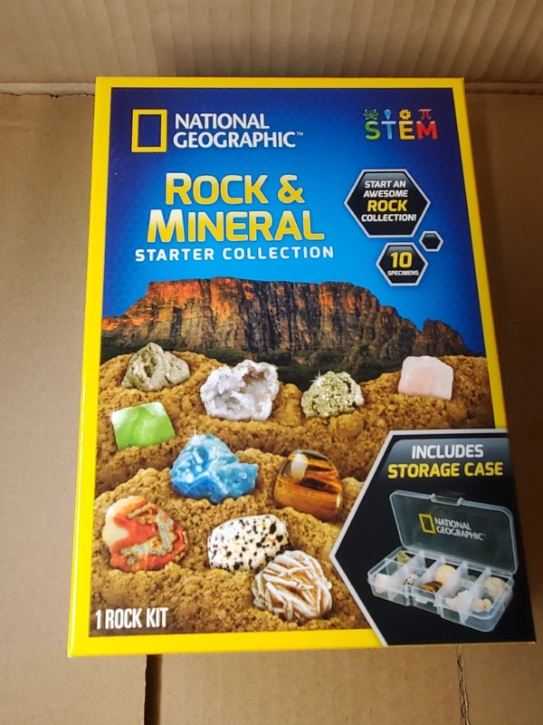 National Geographic Rocks & Mineral Starter Kit