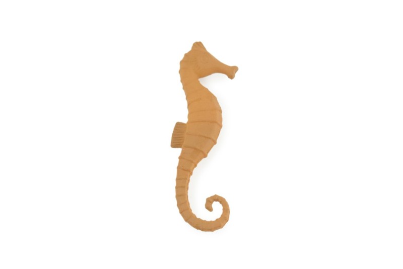Yellow Seahorse Toy, Educational, Realistic, Models, Gift, 2.5 Inches CWG57 B197