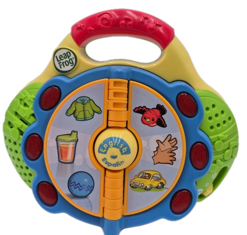 Leap Frog Learn & Groove First Words Phonics Radio English Spanish Bilingual P13