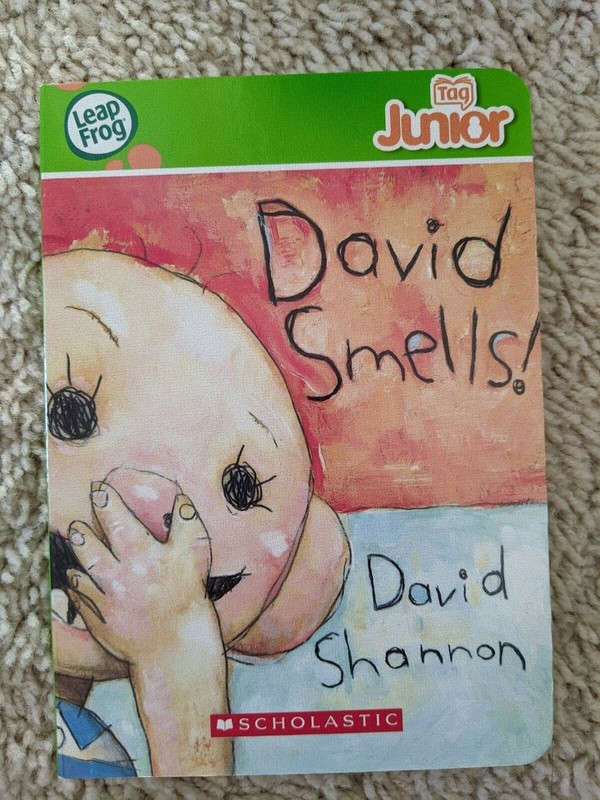 Tag Junior Book David Smells, Senses, 2-4 Years, LeapFrog