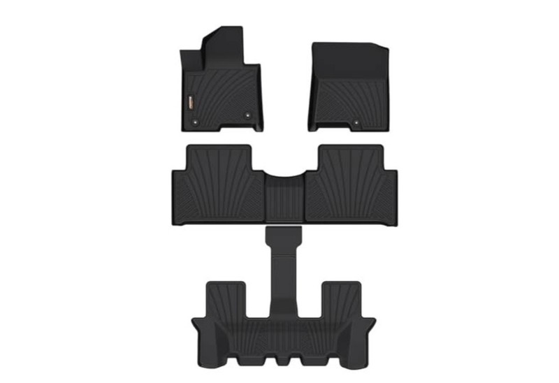 Binmotor-All Weather Floor Mats for Kia Sorento 2025 2024 2023 2022 2021