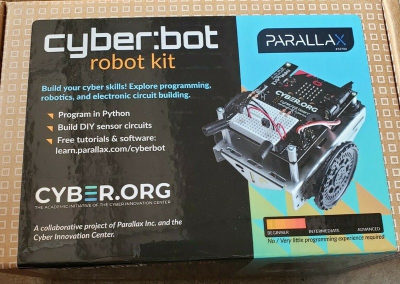 PARALLAX Cyber:Bot Robot Kit --NICE