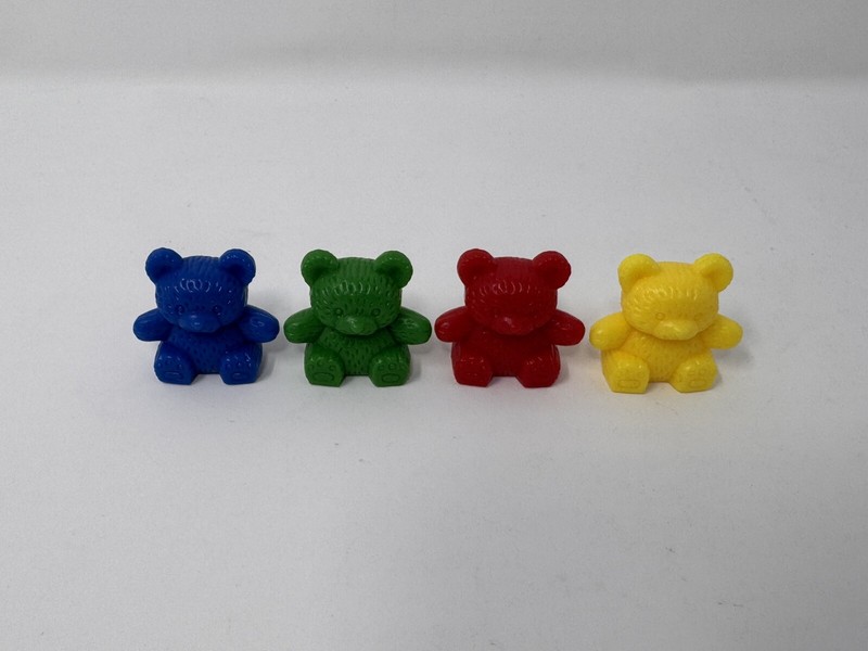 Massive Lot Of 262 Plastic Multicolor Counting Sorting Bears Math Homeschool gallery