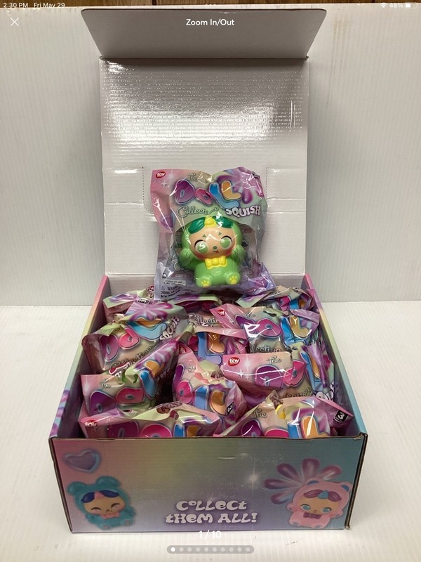 12 Asst Series 1: Unicorn Dreamers~The Doll Squish Collection~Toy Network~NIB