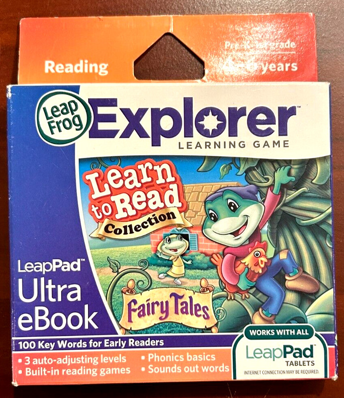 LeapFrog LeapPad Explorer: Learn to Read – Fairy Tales, Leap pad 1 2 3 Ultimate