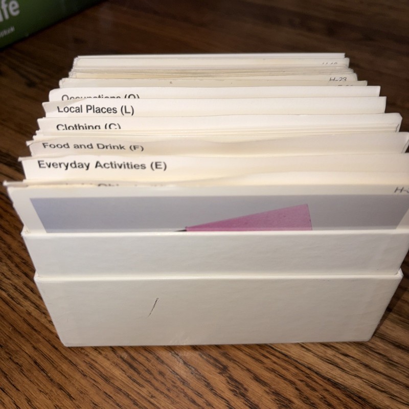 Photo Cue Cards 300 Full Color Language Practice Communication Skill Builders gallery