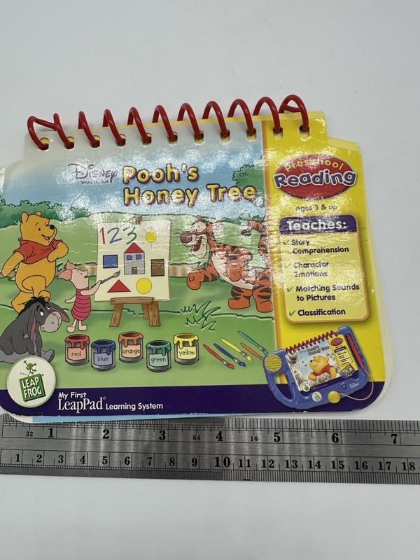 2002 Leap Frog My First LeapPad Disney Winnie the Pooh Bear Honey Tree Book Only gallery