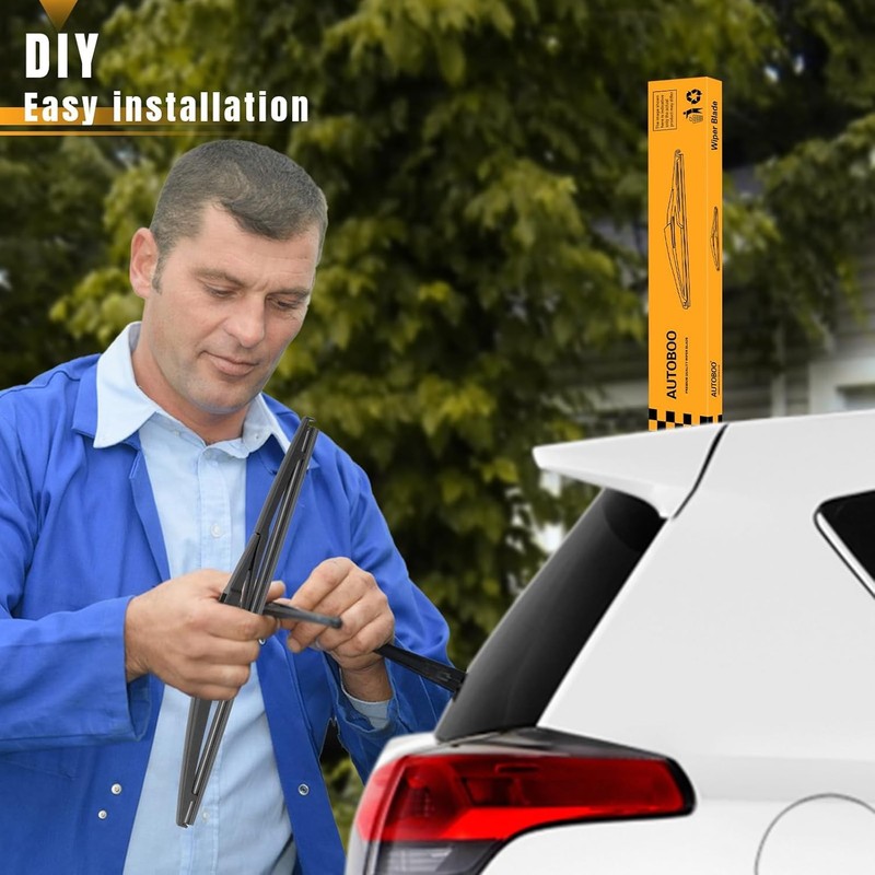 AUTOBOO 12 Inch Rear Wiper Blade Replacement for Toyota Rav4 2001-2023 gallery