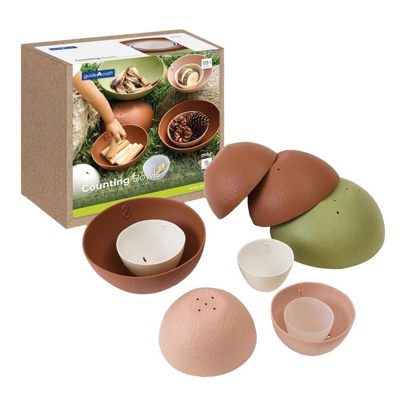 Kaplan Early Learning Counting Bowls – 9 Pieces