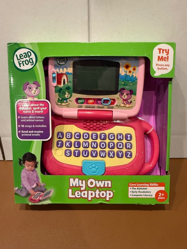 LeapFrog My Own Leaptop – Pink FACTORY SEALED