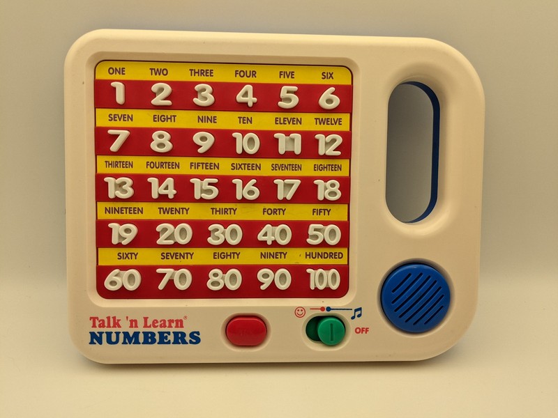 Talk N Learn Numbers Game Scientific Toys LTD