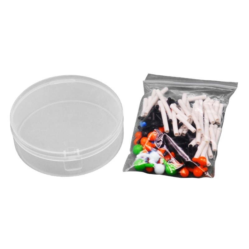 Organic Chemistry Molecular Model Kits with C, H, O, N, CL and Long/Short bonds