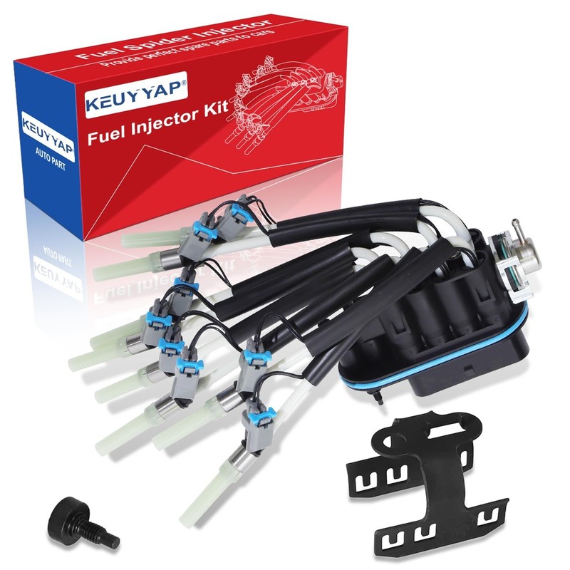 Spider Fuel Injectors FJ504 Compatible with Chevy 1996-2002 & for GMC 1996-20...