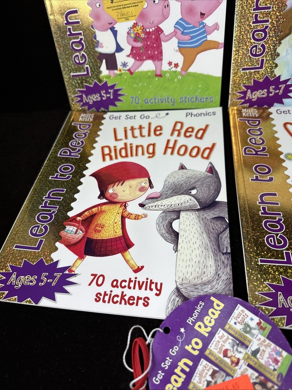 Learn To Read Phonics Set of 6 Myles Kelly Ages 5 to 7 gallery