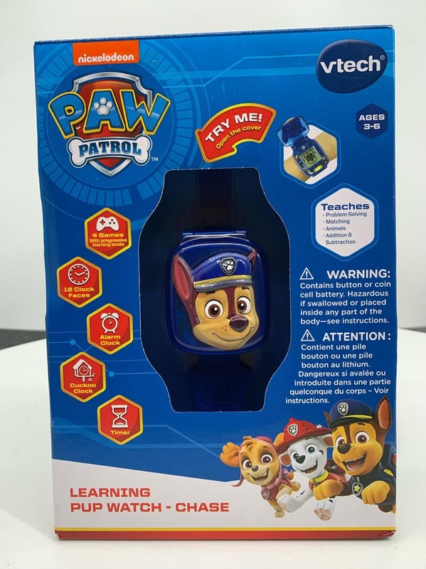 VTech PAW Patrol Learning Pup Watch – Chase Baby and Toddler Toys