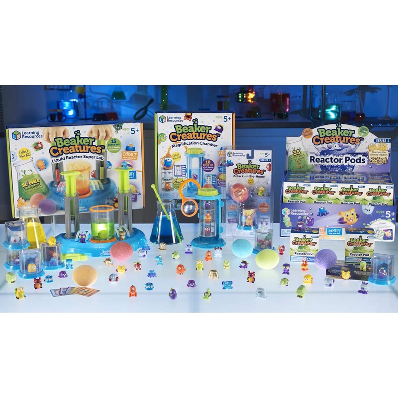 Learning Resources Beaker Creatures Reactor Podsseries 1 Stem Certified Science gallery