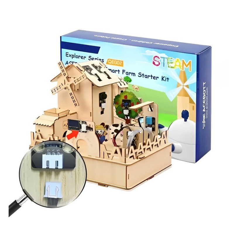 ACEBOTT QE002 ESP32 Smart Farm IoT Starter Kit w/ Arduino /ACECode (Scratch)
