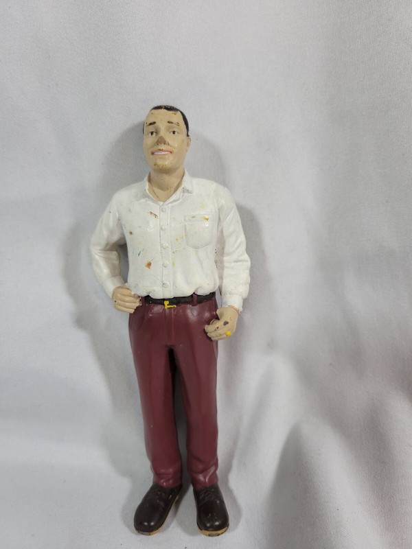 Lakeshore Block Party People Caucasian Family Father – Figure 5.25″ Tall Used