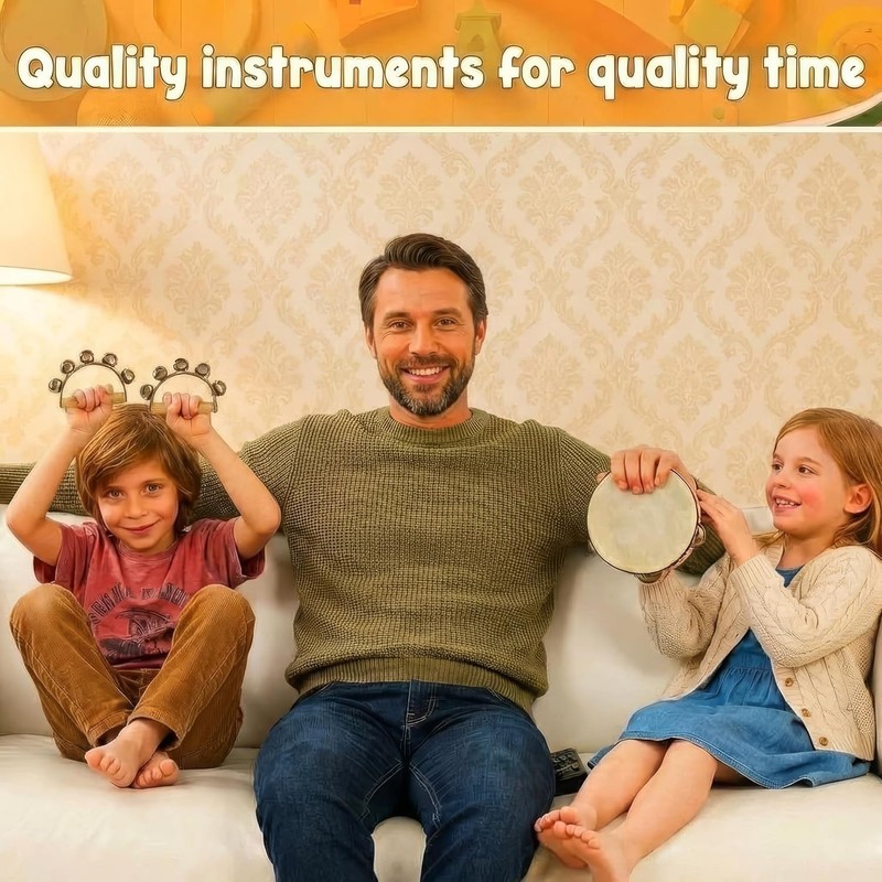 Wooden Toddler Musical Instruments Set gallery