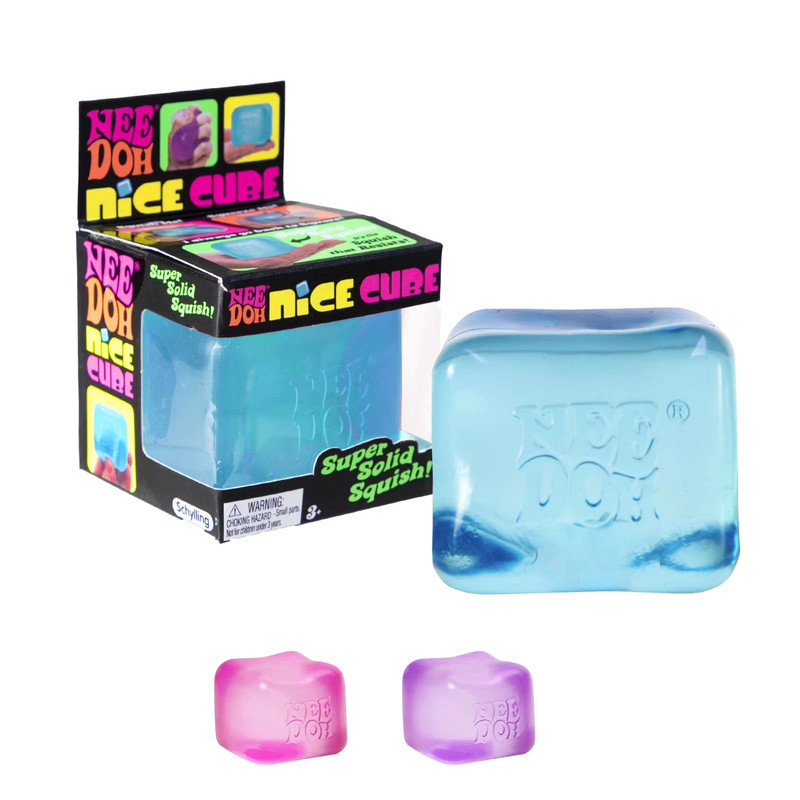 Neeh Doh Nice Cube Satisfying Square Shaped Sensory Toy