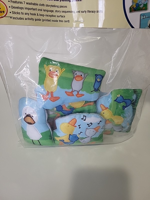 Lakeshore Toddler Storytelling Kit Duck & Goose Needs a Hug Plush Pieces Sealed gallery