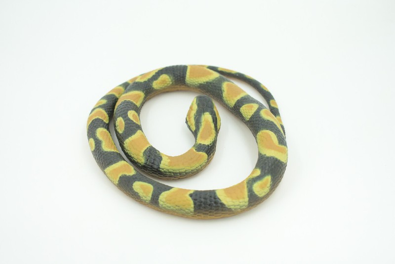 Ball Python Snake, Rubber Snake Toy, Realistic, Replica, Gift, 42" WR23 BB316 gallery