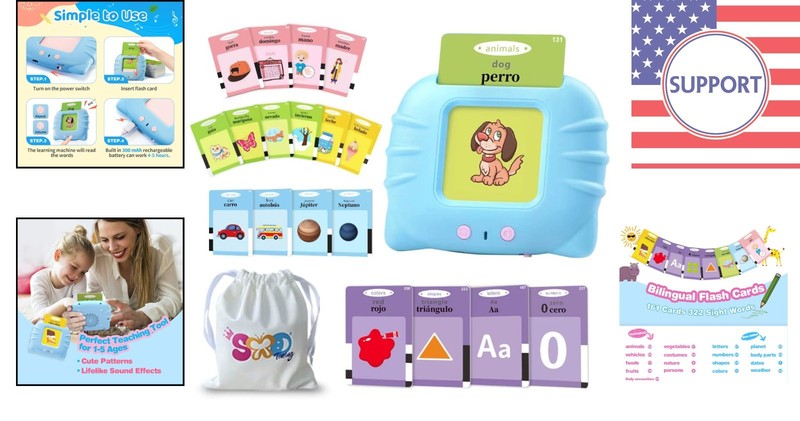 Fun Bilingual Learning Flashcards - Spanish/English for Preschoolers & Kids gallery