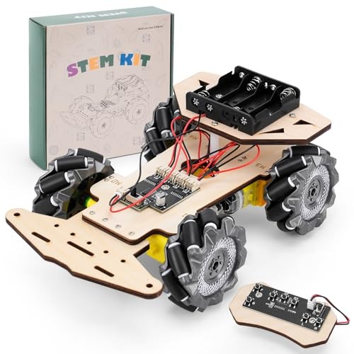 RC Robot Car Kit for Kids Ages 8-12 12-16, STEM Science Kits, STEM Projects,